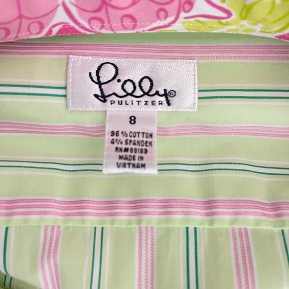 Vintage White Label Lilly Pulitzer Button Down - Picture 4 of 4